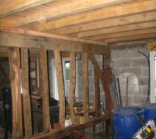 Muret la cloison chambre en trient ce monte