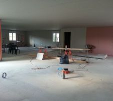 Placo salle à manger