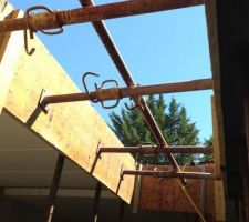 Trou pour le futur escalier