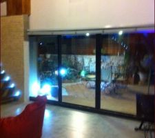 Salon vu sur la terrasse