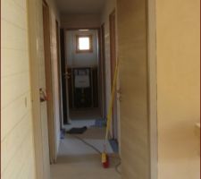 Vue du d&eacute;gagement depuis l'espace de vie