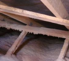 Isolatuion combles fibre de bois