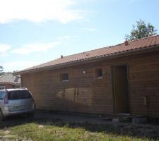 Vue du jadin au nord