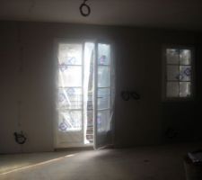 Vue du salon vers la SAM