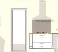 Voici la cuisine, signée hier !