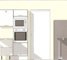 Voici la cuisine, signée hier !