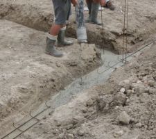 Coulage du b&eacute;ton