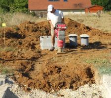Compactage de la fouille