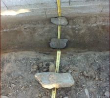Décaisser plus vers l'extérieur de la maison?