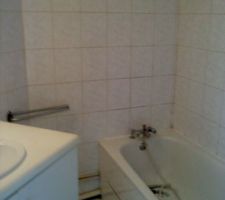 Salle de bain, la seule chose que je souhaite garder c'est la baignoire.