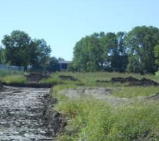 D&eacute;but des travaux de lotissement