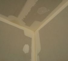 Détail des joints (encore frais)