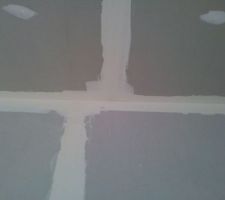 Détail des joints (encore frais)