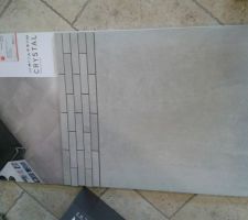 Idée carrelage RDC Naxos Crystal (rapport esthetique/prix, top!!)