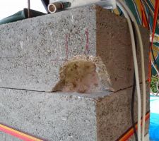 R&eacute;servation scellements gonds portail.