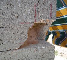 R&eacute;servation scellements gonds portail.