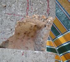 R&eacute;servation scellements gonds portail.