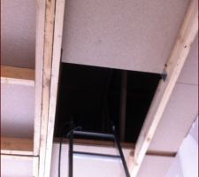 Isolation plafond garage
