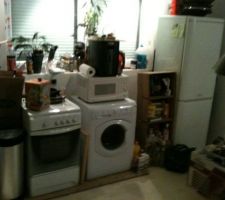 Installation temporaire !! camping