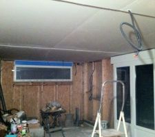 Plafond chambre RDC