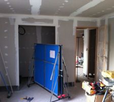 Enduits chambre RDC