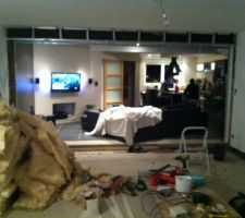Ouverture extention / Maison