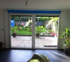 Carrelage sejour terminé