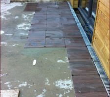 Pose carrelage terrasse