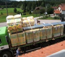 Arriv&eacute;e de l'ISOVER