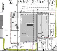 Implantation construction