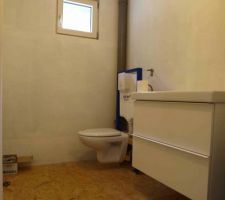 Les toilettes.