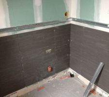 Carrelage mural de la salle de bain 2