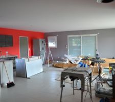 Le gros chantier de la cuisine...