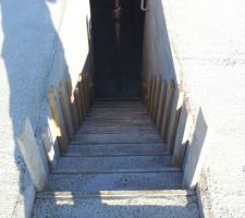 Escalier sous sol