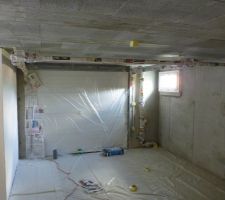 Masquage avant travaux au pistolet basse pression