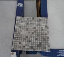 Arrivée faïence salle de bains