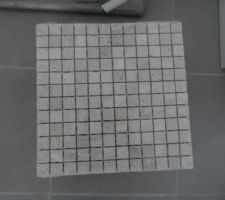 Arrivée carrelage douche à l'italienne