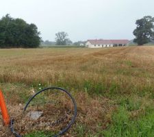 Limite droite depuis chemin d'acc&egrave;s