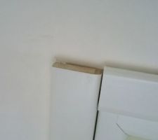 Découpe des encadrements de porte douteuse