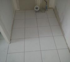 WC du bas reste les murs