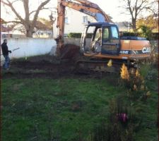 Premier coup de pelle