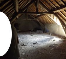 Pignon entre chambre 2 et 3