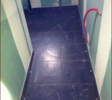 Carrelage pose droite point P gamme du constructeur 40*40