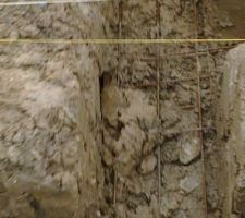 Semelle de fondation posé par Alfonso