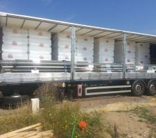 Livraison du plancher léger isoltop