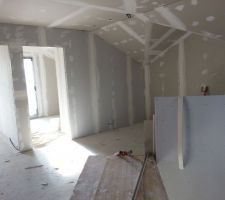 Placo de la mezzanine terminé!