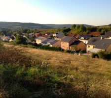 Future vue depuis notre terrasse (enfin, quelques m&egrave;tres en arri&egrave;re pour &ecirc;tre exact!)