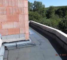 La piscine !!!! non la terrasse accessible...