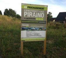 Panneau en fin pose, il était temps !
