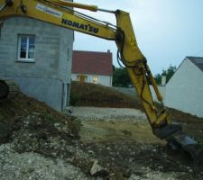 Descente du garage